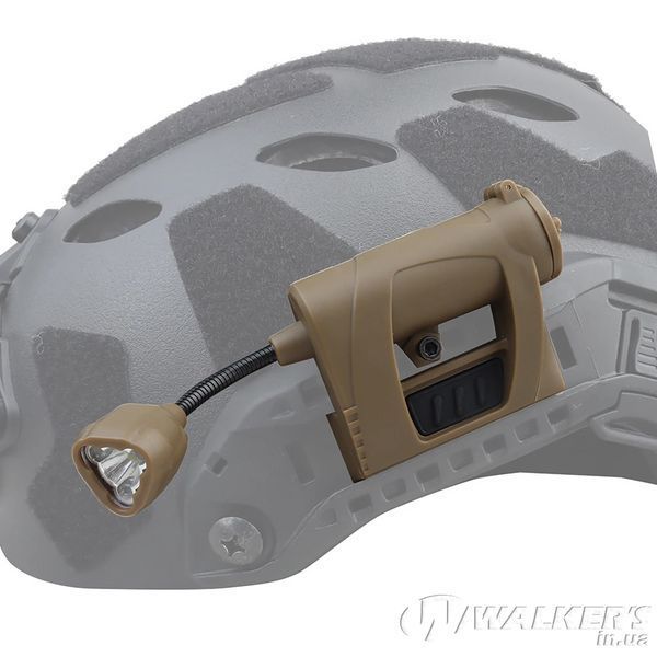 Ліхтарик тактичний Wosport LT-09 Койот на шолом