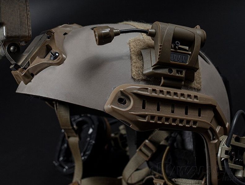 Ліхтарик тактичний Wosport LT-09 Койот на шолом