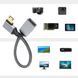 Кабель 4К Mini HDMI - HDMI (M/F) 20 см, 2 шт (Right + Down)