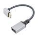 Кабель 4К Mini HDMI - HDMI (M/F) 20 см, 2 шт (Right + Down)