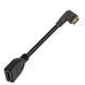 Кабель переходник Mini HDMI - HDMI (M/F) Full HD 1080P, 16 см (Right)