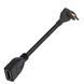 Кабель переходник Mini HDMI - HDMI (M/F) Full HD 16 см, 2 шт (Down + Right)