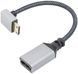 Кабель 4К/1080 Mini HDMI - HDMI M/F, Down (комплект 2 types)