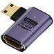Переходник Mini HDMI - HDMI (M/F) LED 8К HDMI 2.1 48Gbps (C8K-03)