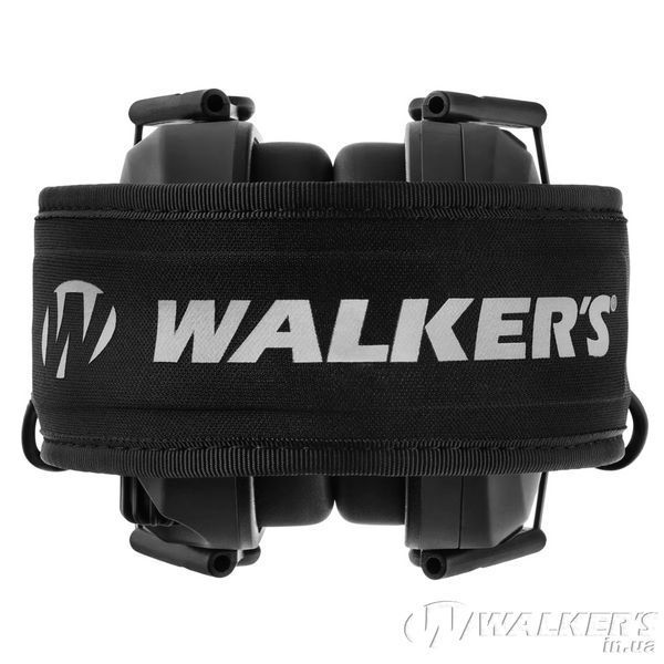 Навушники Активні Walker's Razor Slim Чорні для стрільби